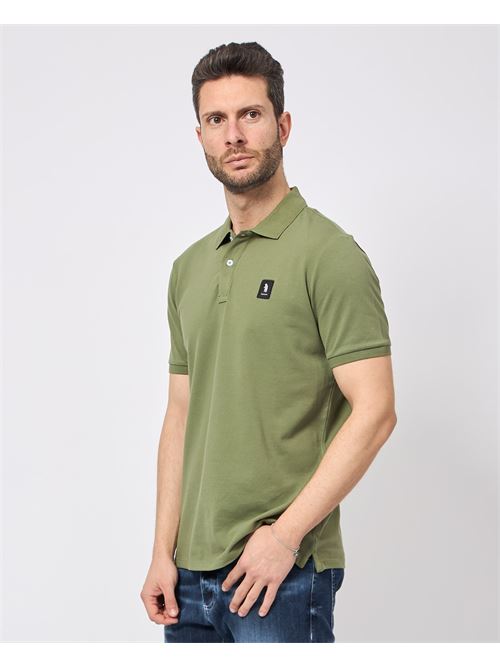 Polo uomo Refrigue basic 2 bottoni REFRIGUE | 2816MP00186MILITARY GREEN